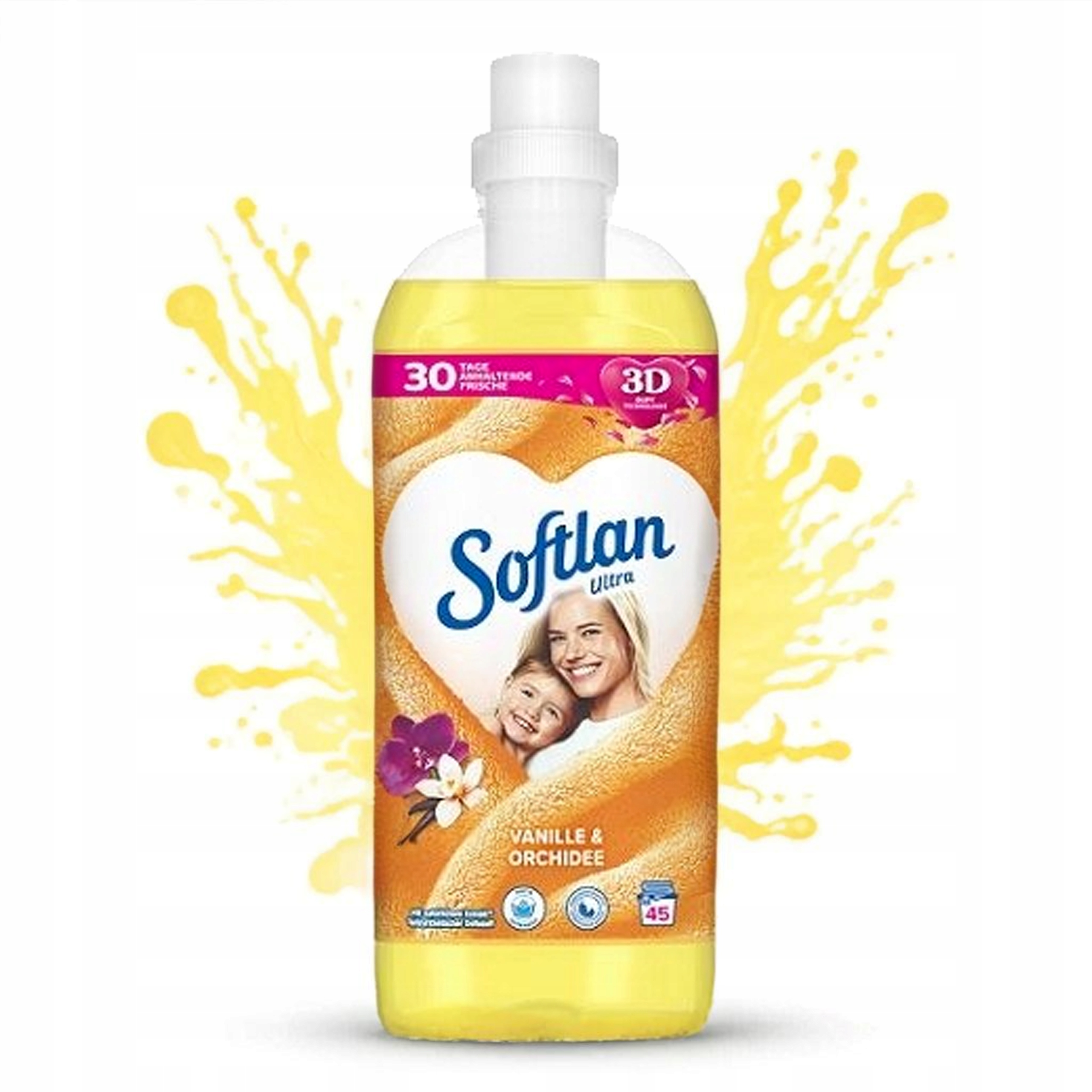 Płyn do płukania Softlan Vanille &Orchidee 1L 45 płukań