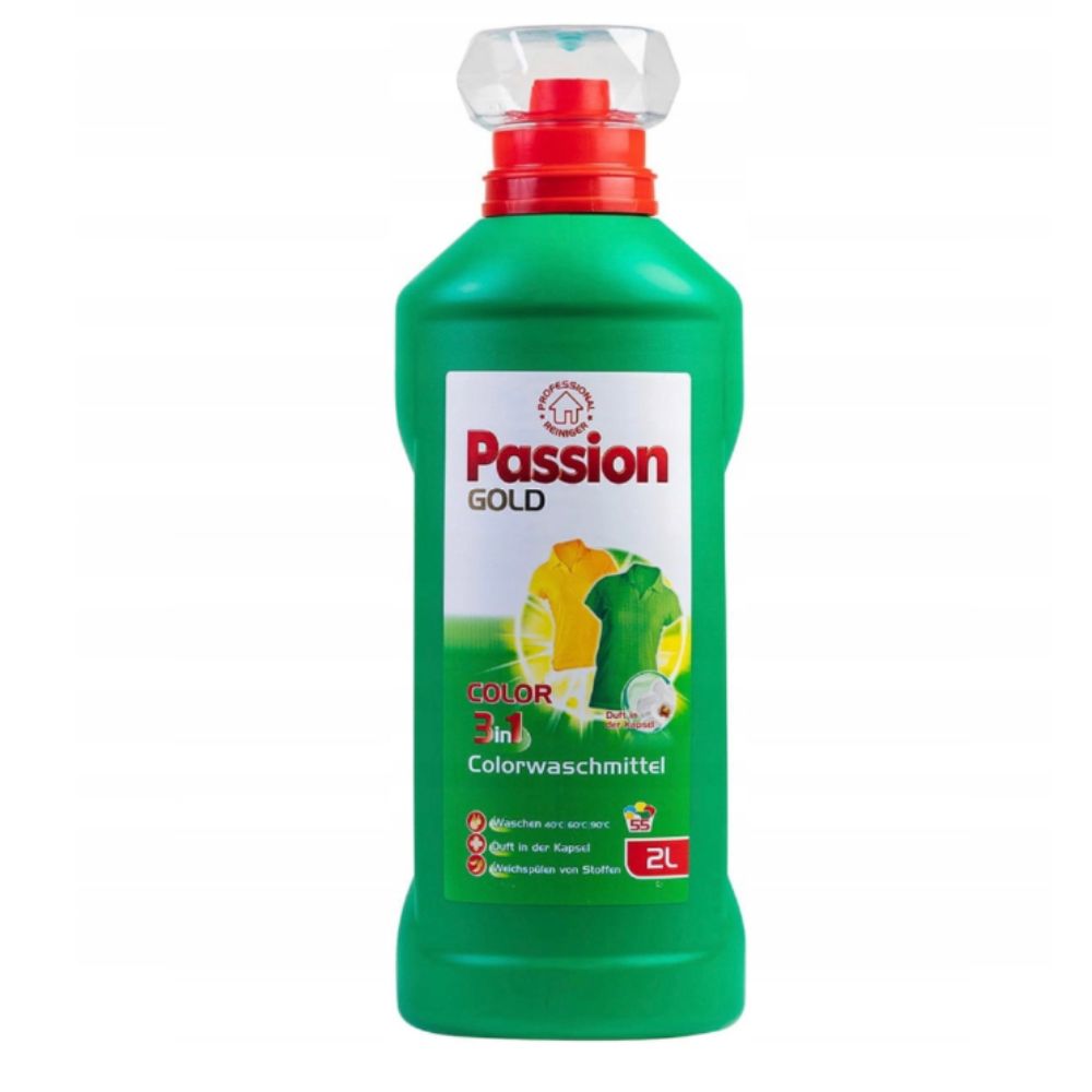 PASSION GOLD COLOR 2L NIEMIECKI Żel do prania KOLORÓW