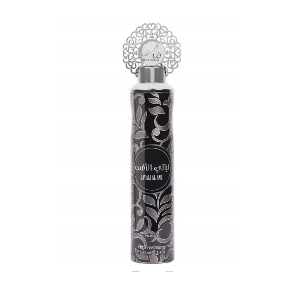 Nusuk Layali Al Ans Dubajski Odświeżacz powietrza Spray 300 ml