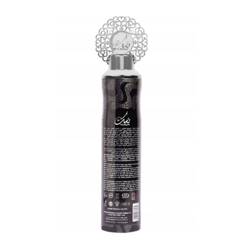 Nusuk Layali Al Ans Dubajski Odświeżacz powietrza Spray 300 ml - obrazek 2