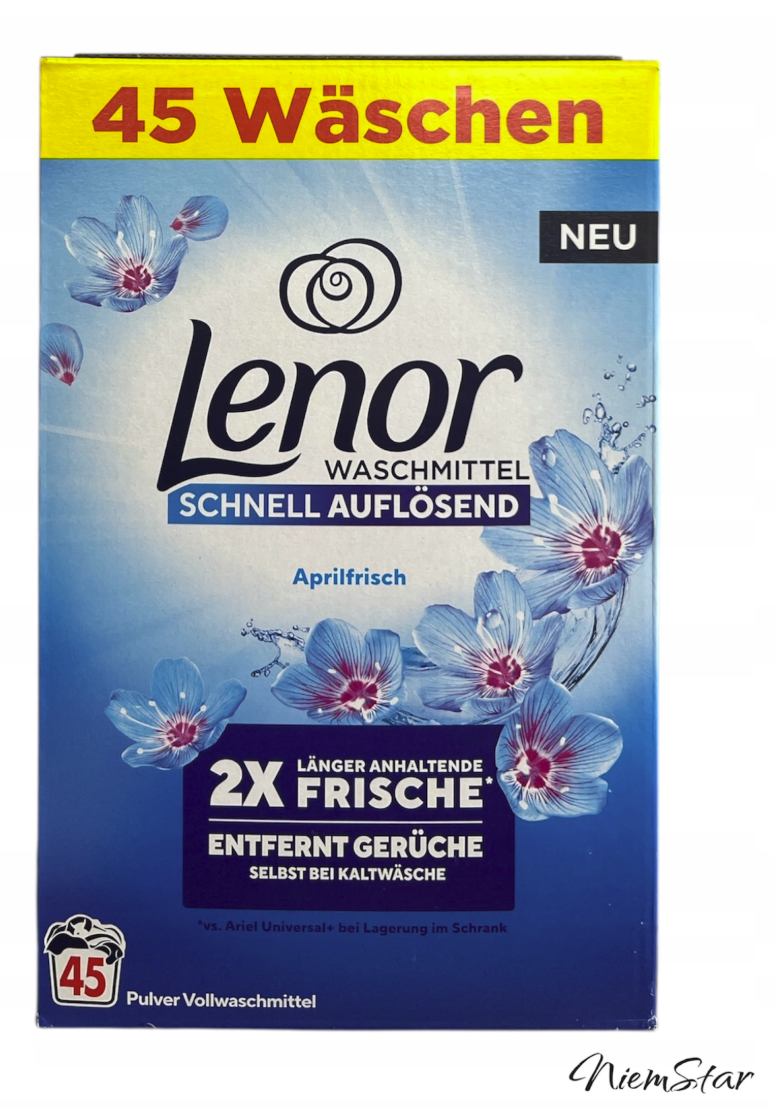 Proszek do prania Lenor uniwersalny 2,475 kg / 45 prań
