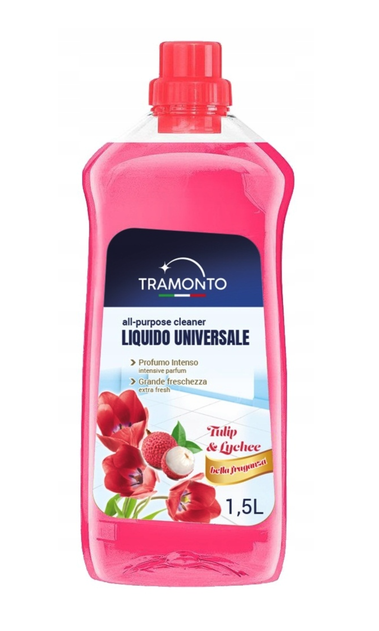 Tramonto Tulip Lychee uniwersalny płyn do mycia podłóg 1,5l